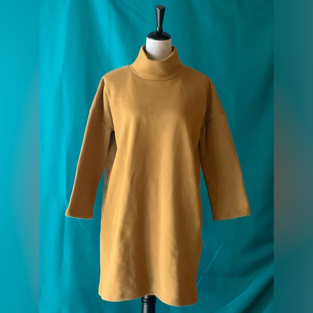 SMITH & QUINN, WOMENS’ 3/4 SLEEVE MIDI DRESS, BIEGE, 100% COTTON, size S, (NWT)